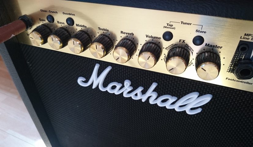 une enceinte marshall