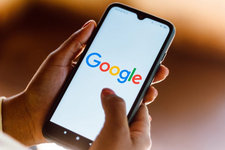 Google sur téléphone