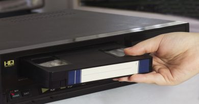 Un lecteur cassette VHS