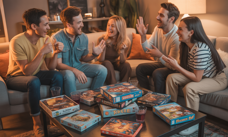 découvrez notre sélection de jeux de société pour adultes, des pépites méconnues qui promettent de dynamiser vos soirées entre amis et d'apporter une touche d'originalité à vos moments de convivialité.