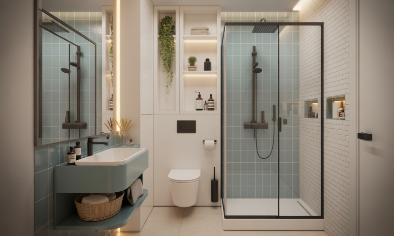 découvrez comment maximiser l'espace de votre salle de bain de 4 m² grâce à des astuces pratiques et des solutions de rangement innovantes. transformez votre petit espace en un havre de confort et de fonctionnalité!