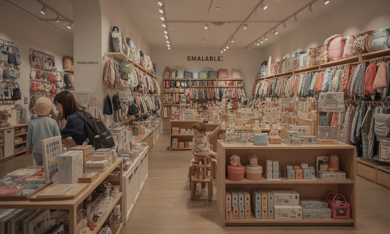 découvrez smallable, le concept store parisien incontournable qui réinvente le shopping familial avec une sélection unique de vêtements, décoration et jouets design pour petits et grands. expérience shopping exclusive à paris et en ligne !