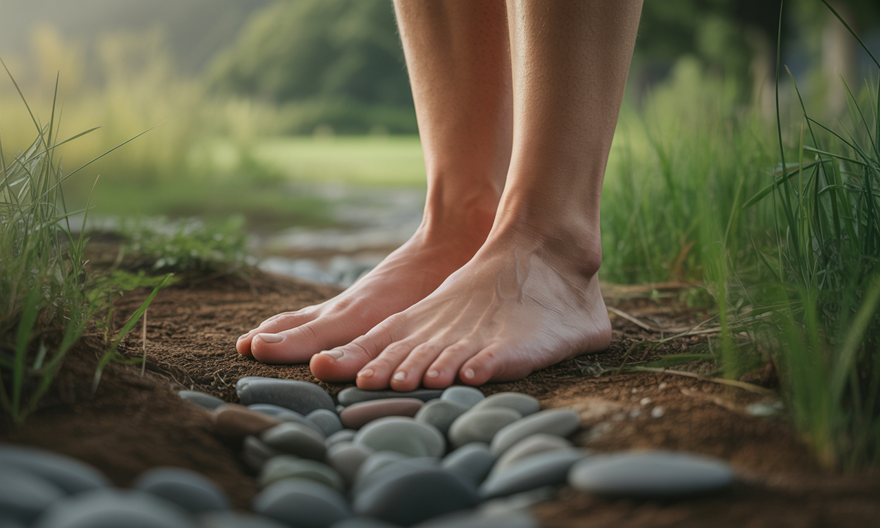 découvrez comment marcher pieds nus pendant 10 minutes par jour peut améliorer votre santé grâce aux bienfaits scientifiquement prouvés pour le corps et l'esprit.