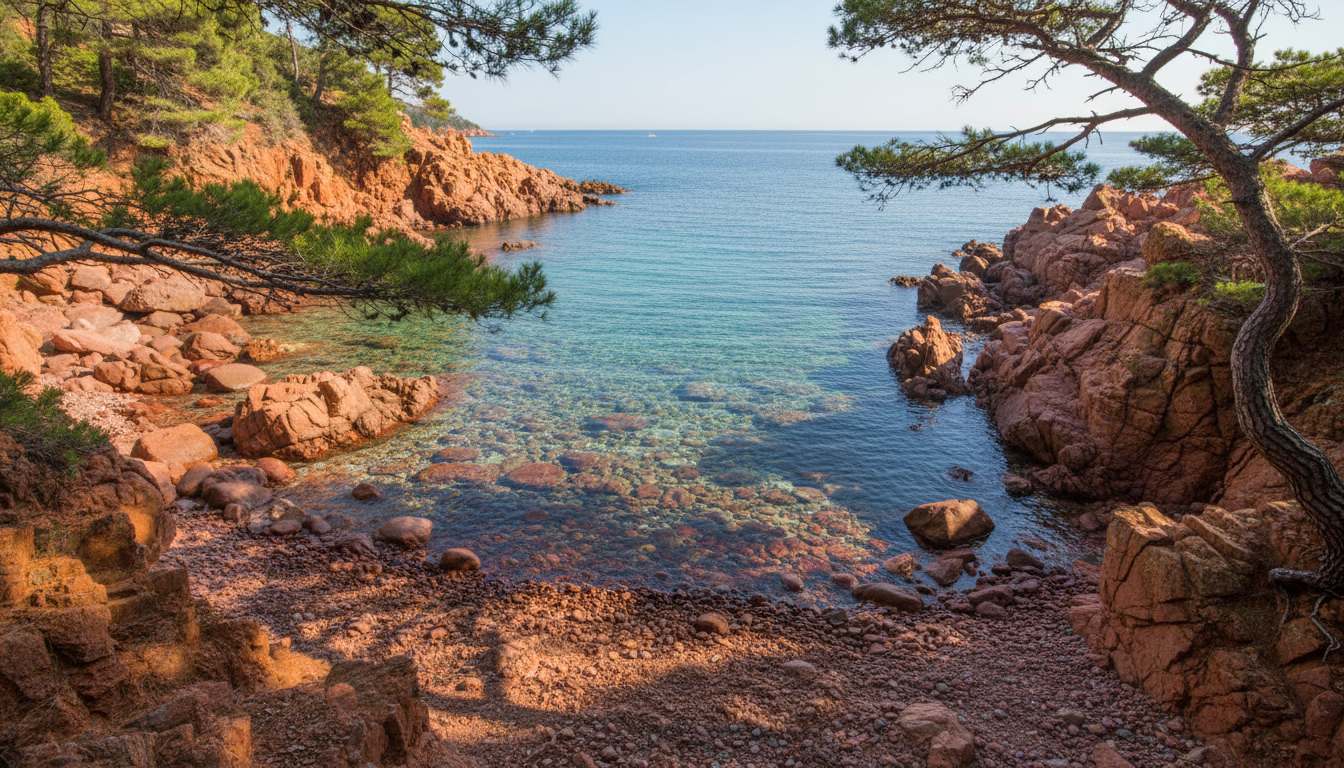 explorez la calanque de santa lucia à saint-raphaël, un trésor naturel sauvage offrant des paysages à couper le souffle et une évasion parfaite au cœur de la méditerranée.