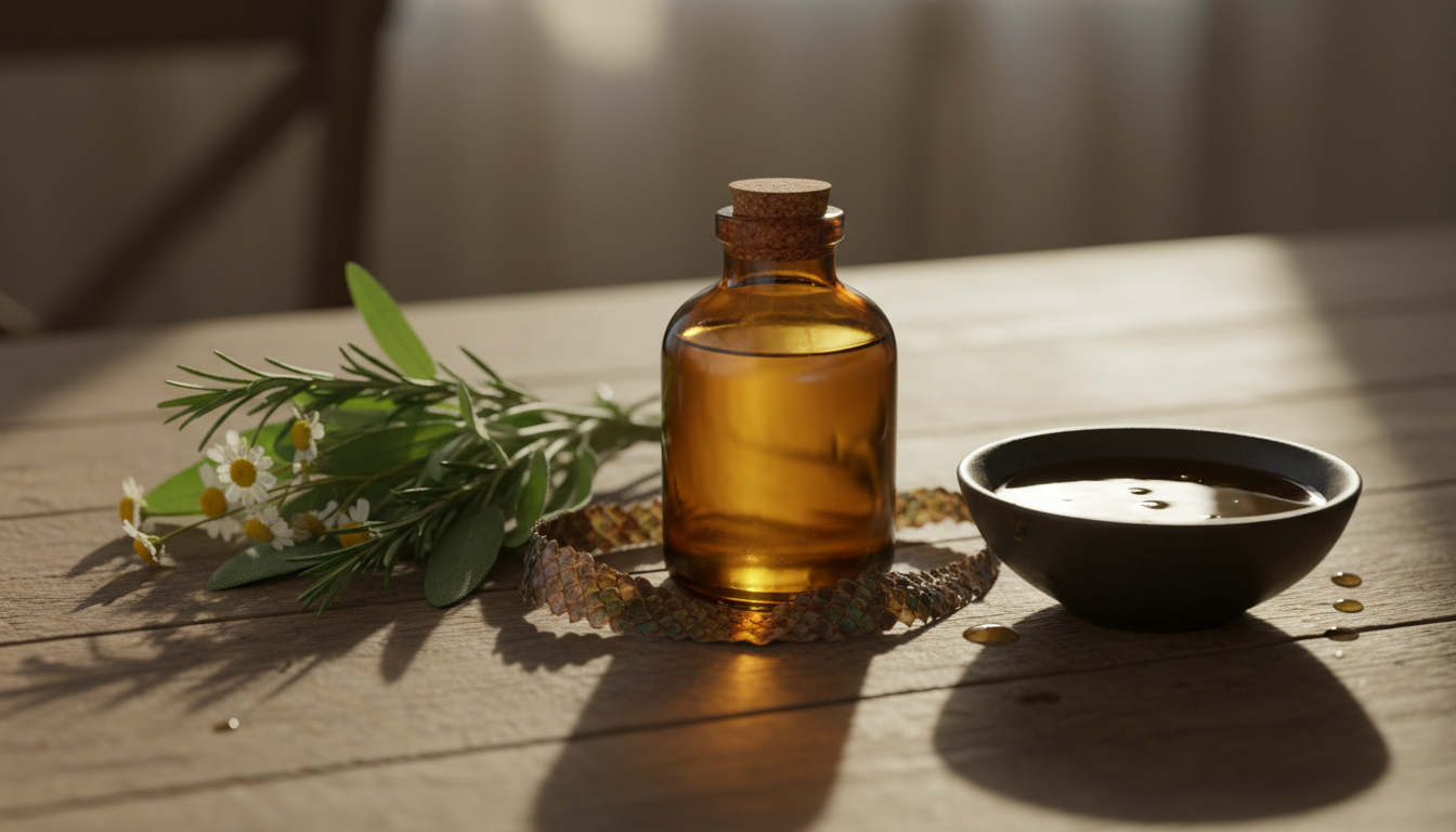 découvrez la composition de l'huile de serpent, ses bienfaits pour la peau et la santé, ainsi que les précautions à prendre lors de son utilisation.